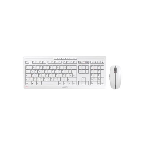 Cherry STREAM DESKTOP - Tastatur & Maus Set - Englisch - Grau