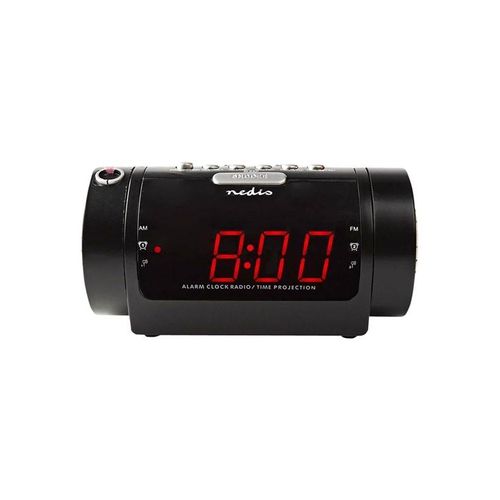 Nedis CLAR005BK - clock radio - AM/FM