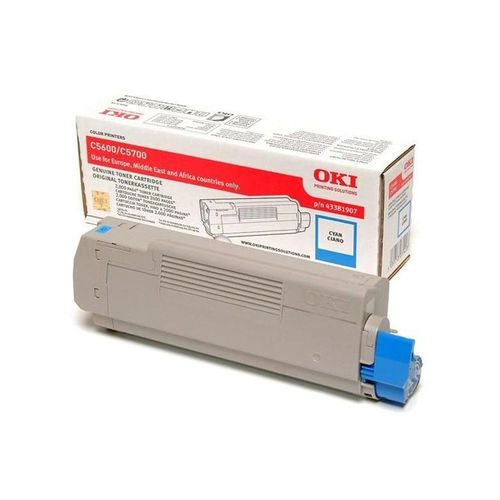 OKI 43381907 Toner - Tonerpatrone Cyan