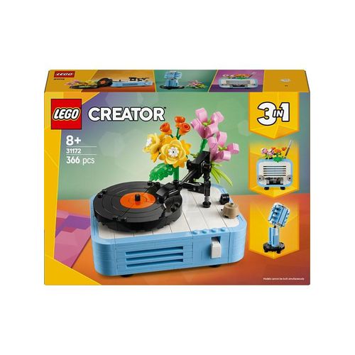 LEGO Creator 31172 Plattenspieler mit Blumen