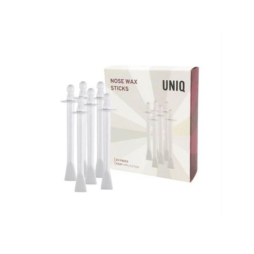 UNIQ Nasenwachs Sticks - 20 Applikatoren zur Nasenhaarenfernung