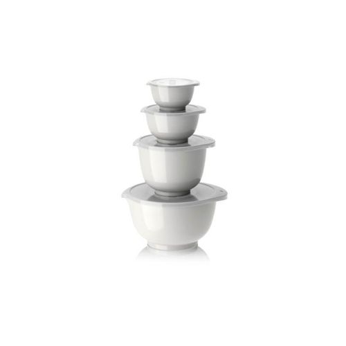 Rosti - Margrethe Bowls - Set of 4 + Lids (White)