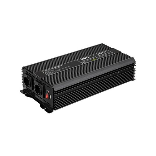 Pro Voltage converter 3.000 W black - converts 12 V D