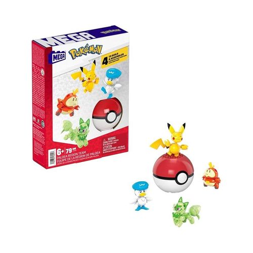 MEGA Poké Ball 5 Pack - Paldea Partners (4 figures + Poké Ball)