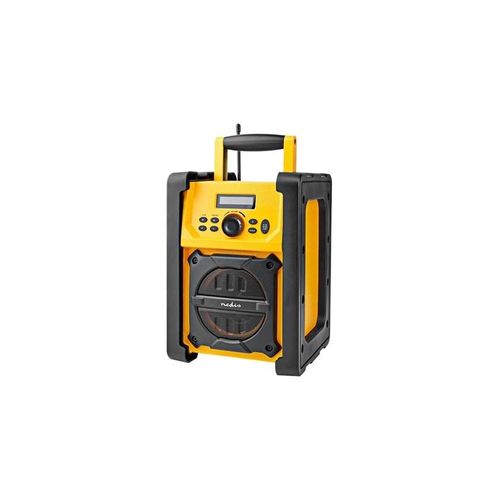 Nedis RDFM3100YW - jobsite radio - Bluetooth - FM - Mono