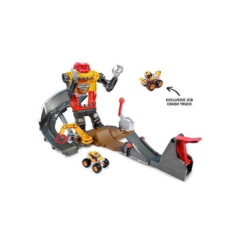Monster Jam 1:64 Smash & Bash Smashbot Playset
