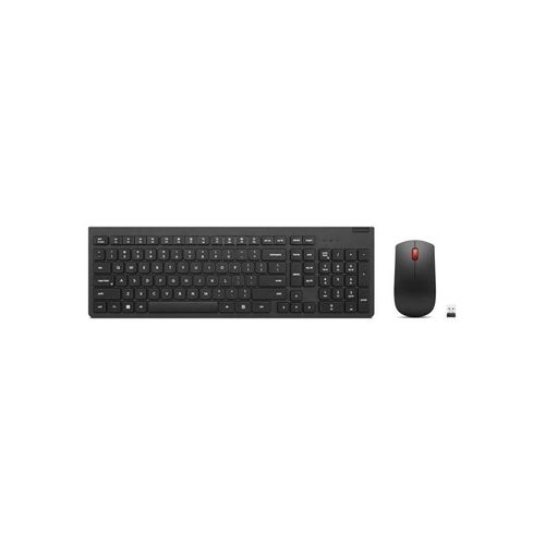Lenovo Essential Wireless Combo Gen 2 - keyboard and mouse set - German - black Input Device - Tastatur & Maus Set - Deutsch - Schwarz