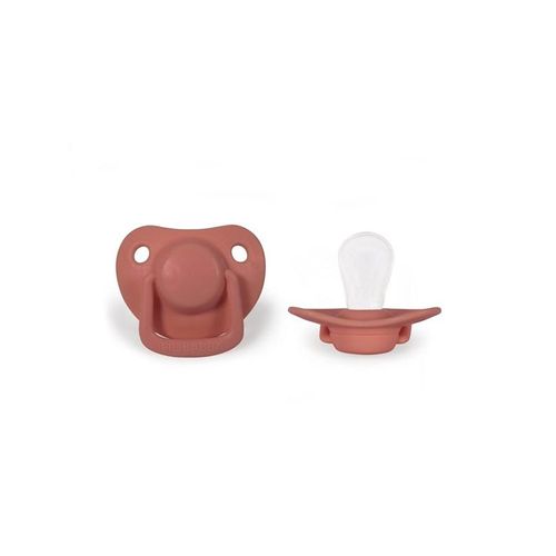 Filibabba Pacifiers 2-pack - Coral 0-6 months