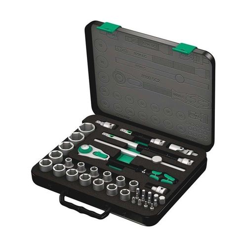 Wera 8100 SC 2 Zyklop Speed-Knarrensatz, 1/2"-Antrieb, metrisch, 37-teilig