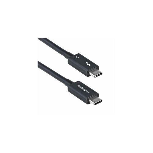 StarTech.com 2.6ft (80cm) Thunderbolt 5 Cable 80Gbps/120Gbps Certified - Thunderbolt cable - Thunderbolt 5 to Thunderbolt 5 - 80 cm
