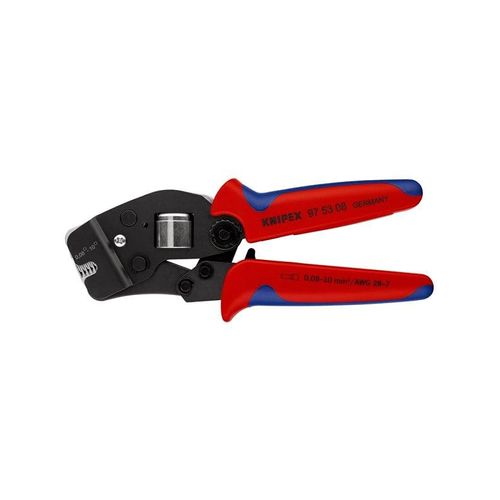 KNIPEX Selbsteinstellende Crimpzangen für Aderendhülsen, mit Fronteinführung