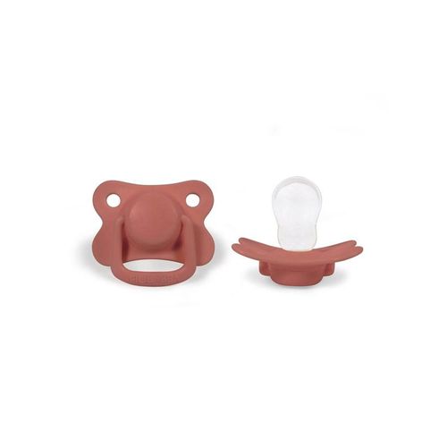 Filibabba Pacifiers 2-pack - Coral +6 months