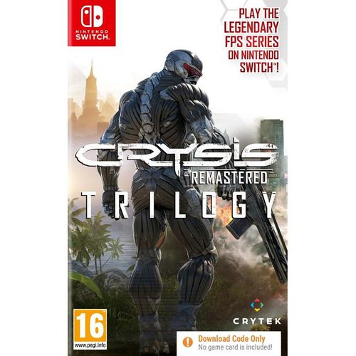 Crysis Remastered Trilogy (Code in a Box) - Nintendo Switch - FPS - PEGI 16
