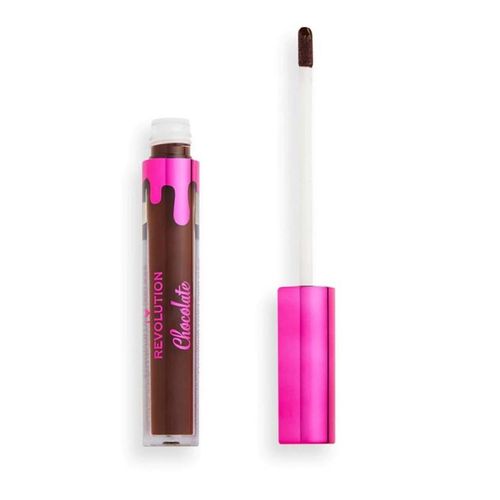 Makeup Revolution I Heart Revolution Chocolate Lip Gloss, Mocha, 3.20 ml