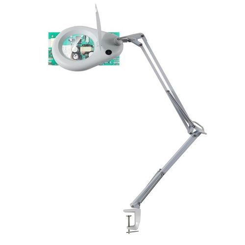 Unilux Zoom magnifying lamp white