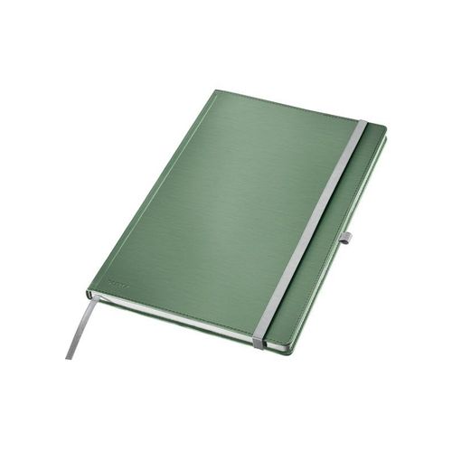 Leitz Style Notizbuch A4 kariert, Hardcover, Grün