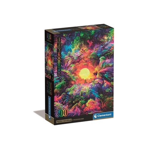 Clementoni Colourbloom Psychedelic Jungle (500)
