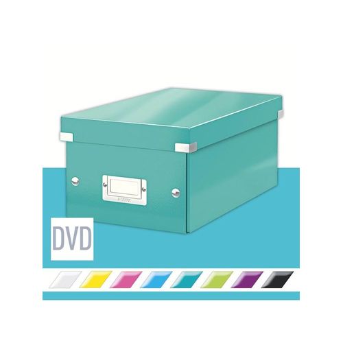 Leitz Click & Store WOW DVD Aufbewahrungsbox Eisblau