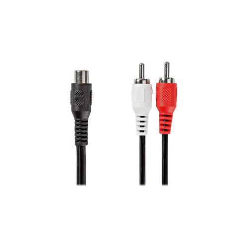 Nedis subwoofer cable - 20 cm