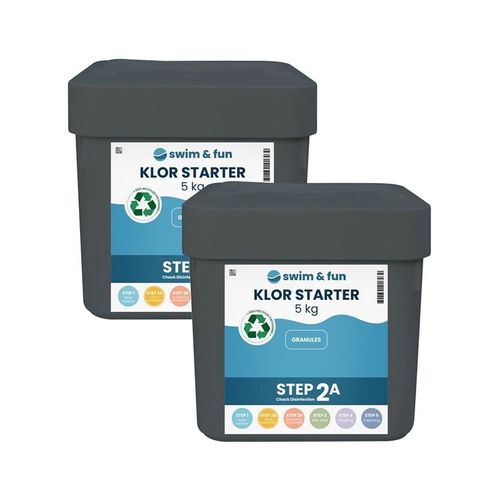 Swim & Fun Klor Starter Fast Dissolving Granules 10 kg