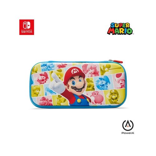 PowerA Schmales Etui für Nintendo Switch - Mushroom Kingdom-Rolle