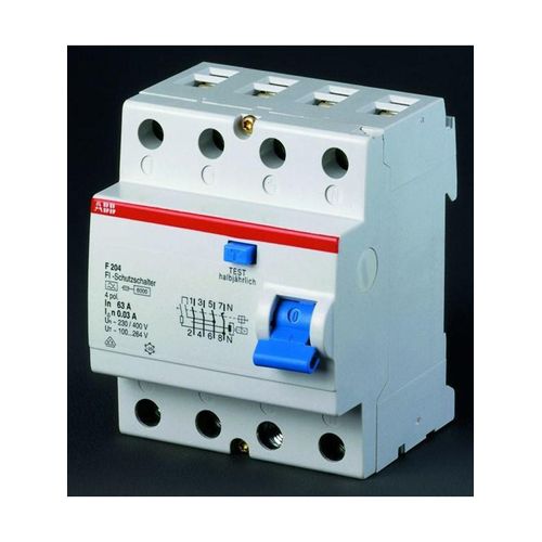 ABB F204 a-63/0.3 residual current device