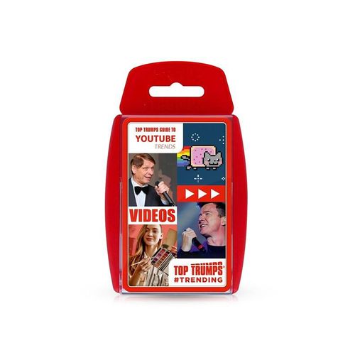 Winning Moves Top Trumps Gen Z - Guide to YouTube Trends Card Game (ENGLISH)