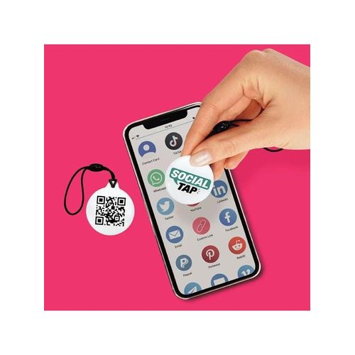 Mikamax Social Tap - FOB Tag White