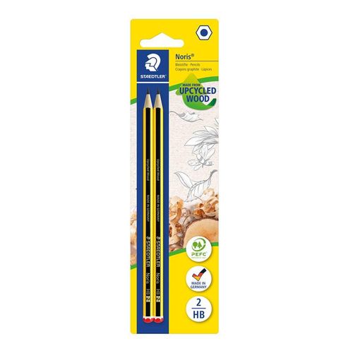 Staedtler Pencil Noris HB x2 bc 100% PEFC