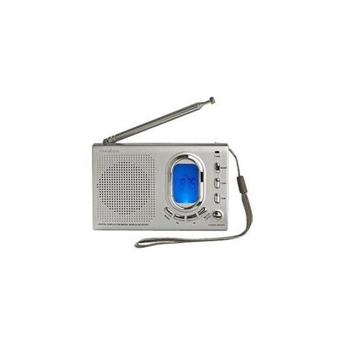 Nedis RDWR1000GY - worldband radio - AM/FM/SW