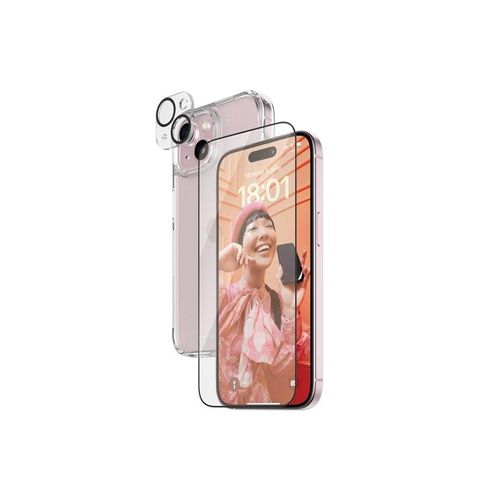 PanzerGlass 3-in-1 Pack iPhone 15