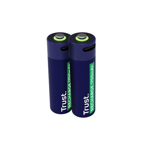 Trust 2 x AA USB-C Rechargeable