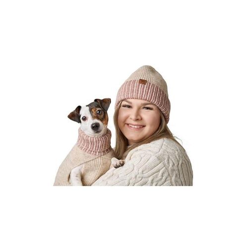 Hunter - Dogcoat Odense 35 + hat beige/rose - (203534)
