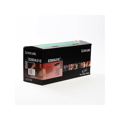 Lexmark E260A31E Toner Black - Tonerpatrone Schwarz