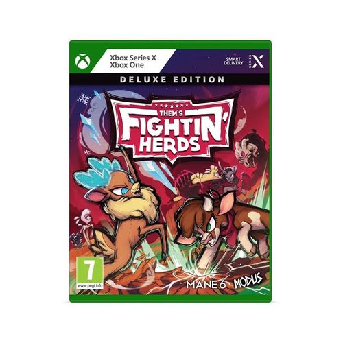 Them's Fightin' Herds (Deluxe Edition) - Microsoft Xbox One - Fighting - PEGI 7