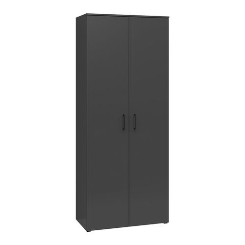Drehtürenschrank - anthrazit - Breite 80 cm Image