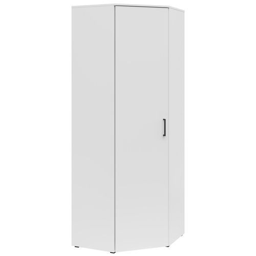 Eckschrank - weiß - Breite 101 cm Image