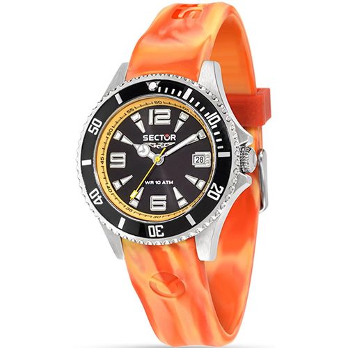 Sector Herren Uhrenbeweger Collection 230 Silikon orange R3251161022