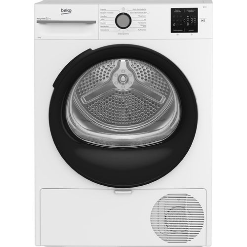 Wäschetrockner 8kg Multifunktionsdisplay Weiß Hygienic Drying Beko BM3T38220X