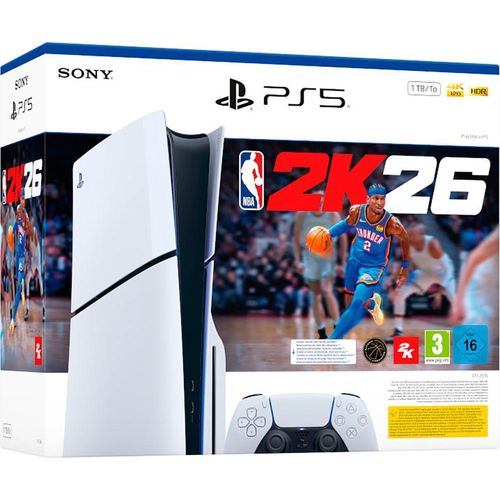 Playstation 5 Konsole – NBA 2K26 Bundle (Modellgruppe – Slim)
