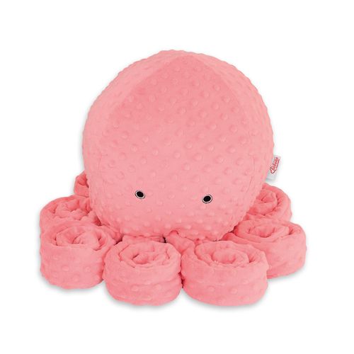 Großes Kuscheltier Oktopus XXL - Koralle