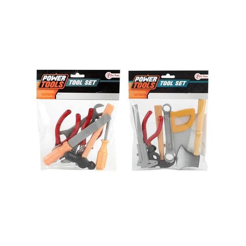 Toi-Toys Power Tools Tool Set in Bag 7 pcs.