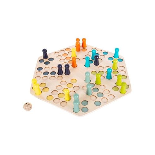 Small Foot - Wooden Ludo Game - 6 Players