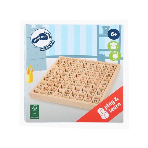 Small Foot - Wooden Sign Counting Multiplying