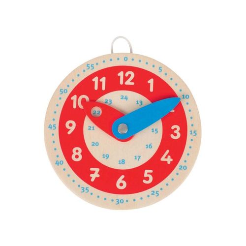 Goki Wooden Learning Clock