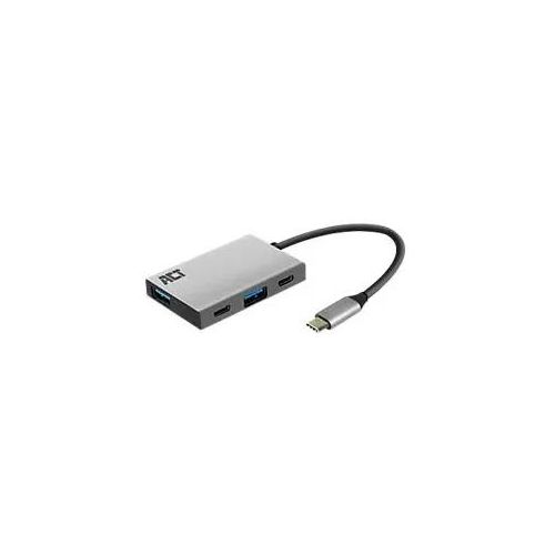 ACT USB-Hub AC7070 USB-C zu USB-A, USB-C