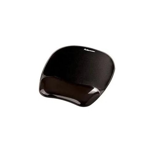 Fellowes Mauspad mit Handgelenkauflage Crystals? Gel Schwarz