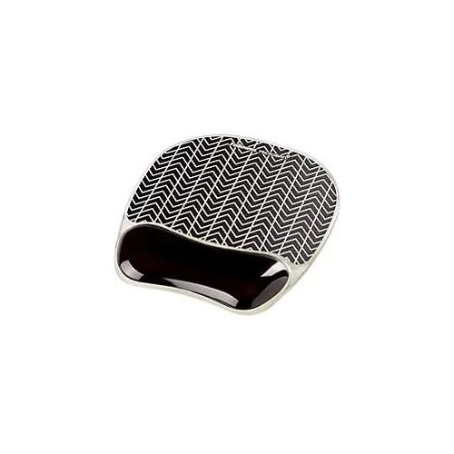 Fellowes Handgelenkauflage mit Mauspad Photo Gel? Schwarz