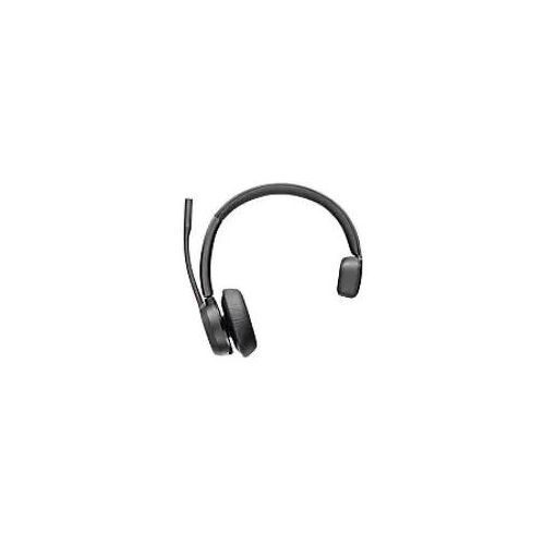 HP Poly Voyager Kabellos Headset Kopfbügel Mit Bluetooth Mit Mikrofon Mono 4310 Schwarz
