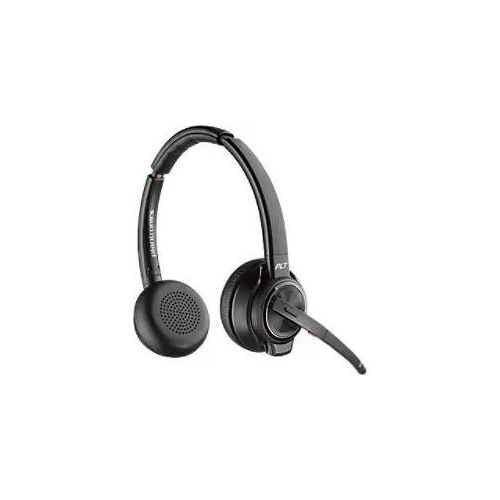 HP Poly Savi Kabellos Headset Kopfbügel Mit Mikrofon Stereo 8220-M Schwarz
